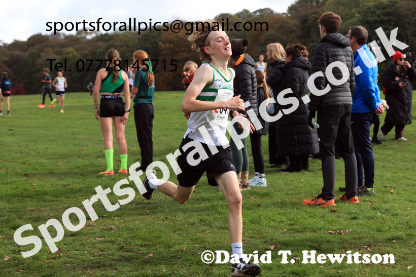 Boys Under-16s 2026 Northern Cross Country Relays, Graves Park, Sheffield. Photo: David T. Hewitson/Sports for All Pics
